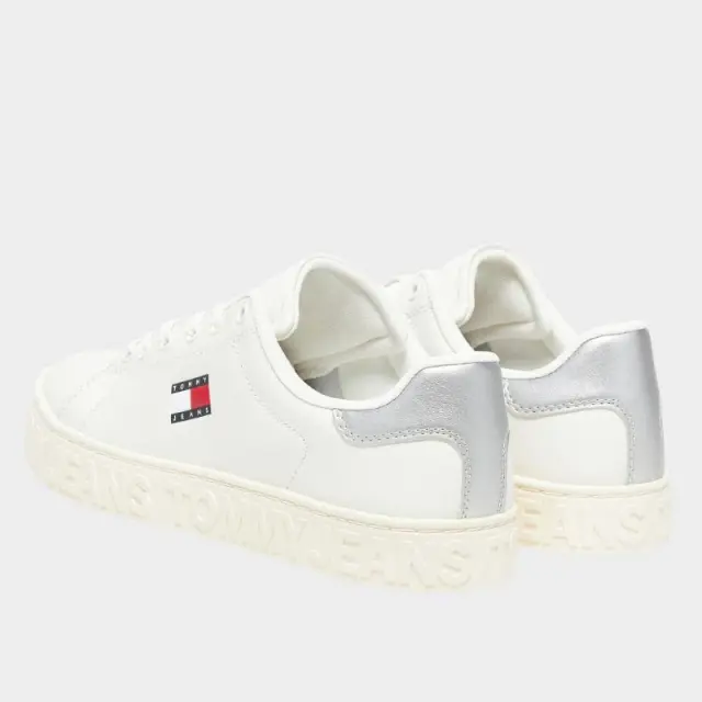 Tommy Hilfiger - Γυναικεία Sneakers Th Logo Outsole Sneaker Ess EN0EN02703-0K7 Εκρού - 41 3