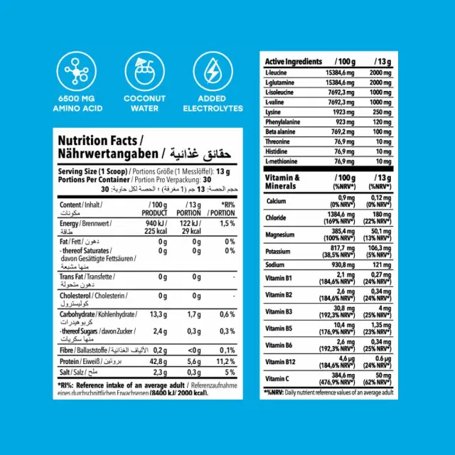 Nanosupps Hydro Amino Rocket Ice Pop, 390 g 2