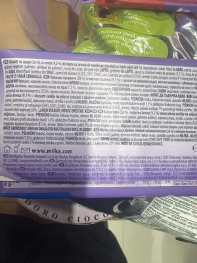 Milka Σοκολάτα Γάλακτος Οreo Sandwich 100gr Συσκ. 16 τμχ 2