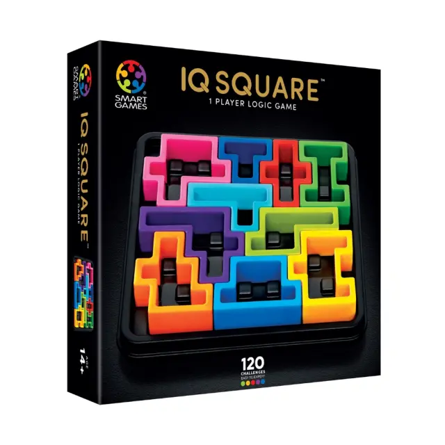 SmartGames Παιχνίδι Λογικής IQ Square 120 challenges (14+ ετών) 152648