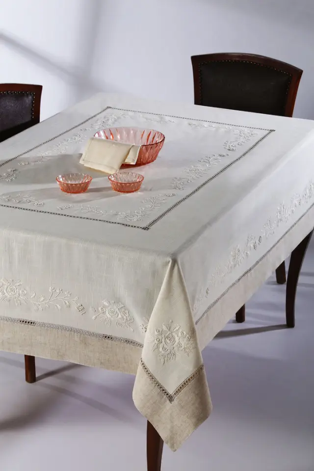 Χειροποίητο τραπεζομάντηλο 11676 (140cm x 180cm) - -
