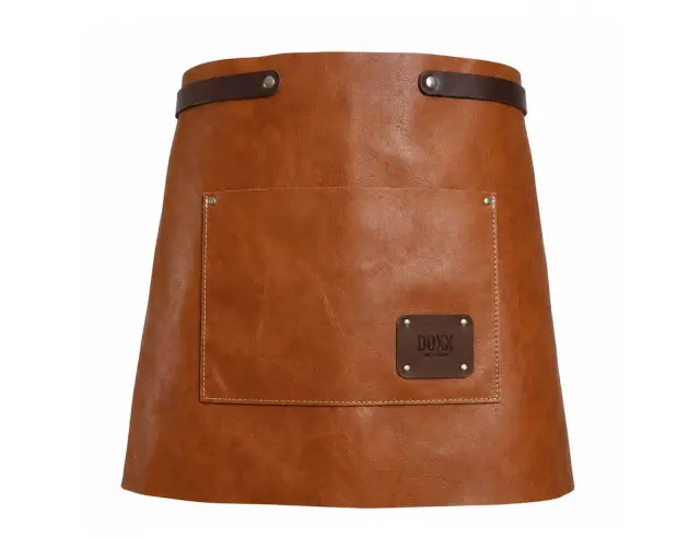 Δερμάτινη Ποδιά Μέσης Doxx Amsterdam Smooth Leather Waist Apron με ρυθμιζόμενα λουράκια - Camel