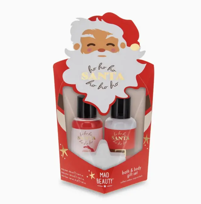 Mad Beauty HoHo Holiday Bath + Body Set