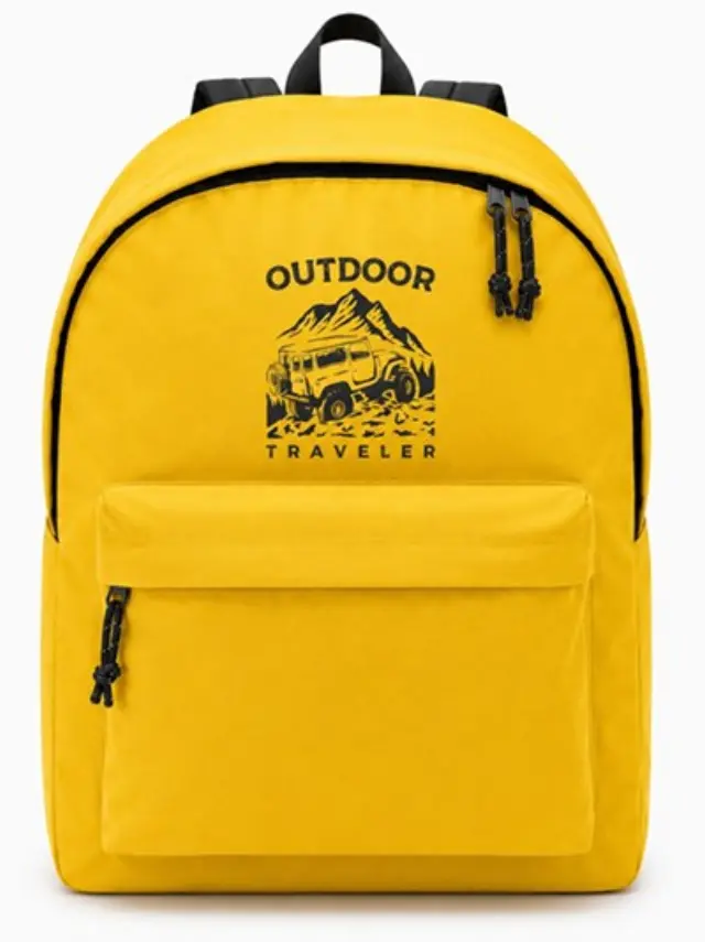 Backpack Noshame® Κίτρινο - 982612 - OS 2