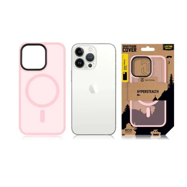 Tactical MagForce Hyperstealth Cover for iPhone 13 Pro Pink Panther
