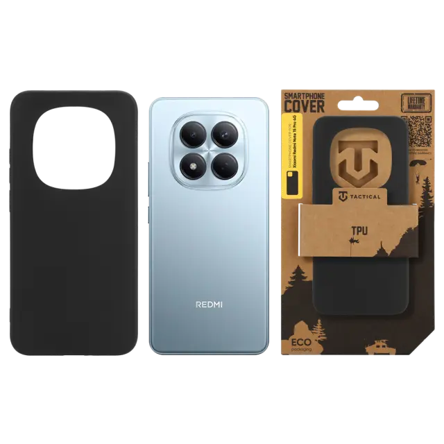 Tactical TPU Cover for Xiaomi Redmi Note 15 Pro 4G Black 3