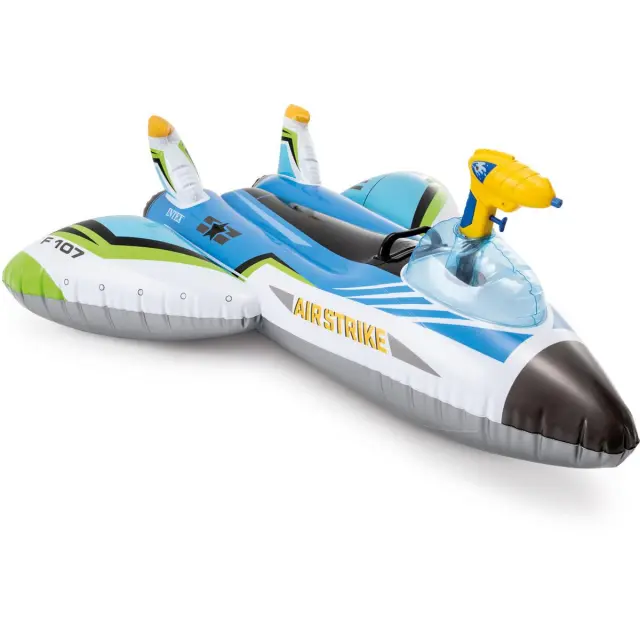 Intex 57536np Plane Ride-Ons Φουσκωτό Στρώμα Με Νεροπίστολό 2
