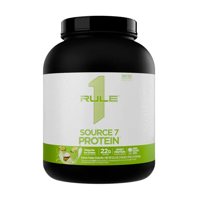 Rule1 Source 7 Protein Pistachio Ice Cream, 4 lbs