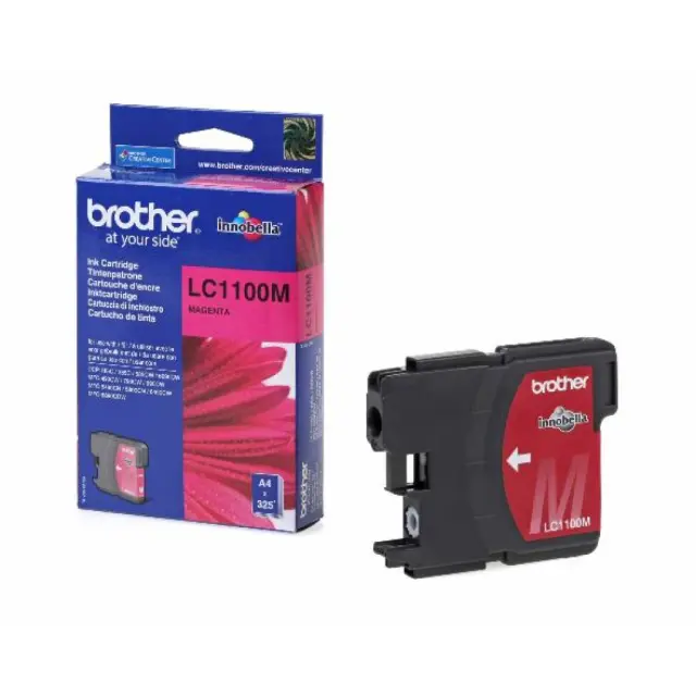 Brother LC1100 Γνήσιο Μελάνι Εκτυπωτή InkJet Ματζέντα (LC-1100M)