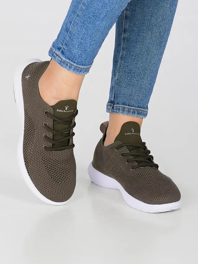 Emu Sneakers Γυναικείο ύφασμα Πράσινο EMU/13165 OLIVE 2