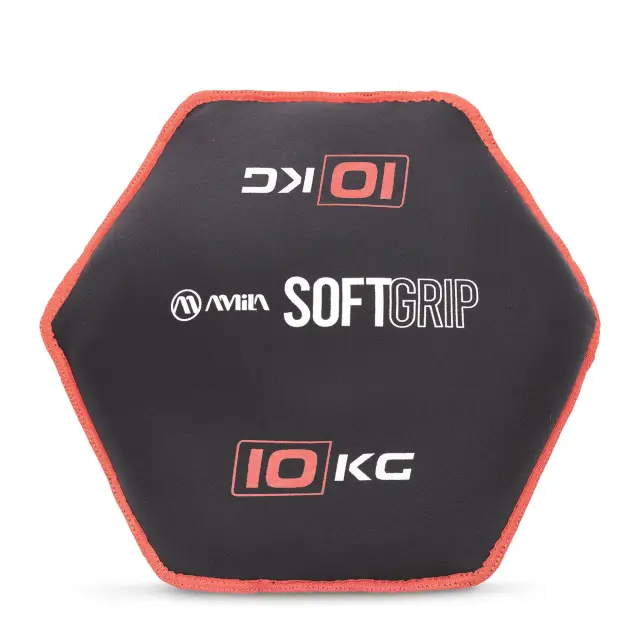 AMILA Δίσκος Βαρίδιο Soft Grip 10Kg (90755)
