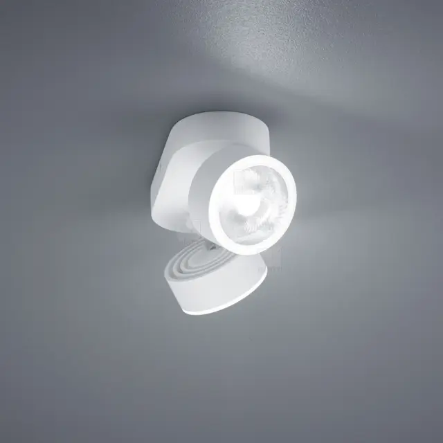 PAX Φωτιστικό Οροφής Επιφανείας LED Λευκό Ματ 15W 2900K IP20 Άσπρο 2