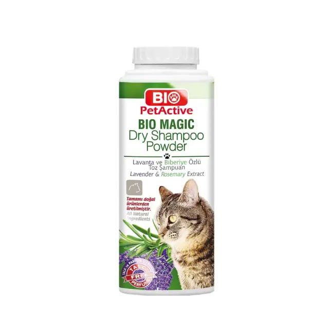 Bio Magic Dry Shampoo Powder For Cats 150gr