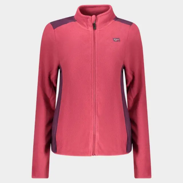 Norway Nautical School - Γυναικεία Ζακέτα Φούτερ Fleece 849910-CILIEG Ροζ - XL