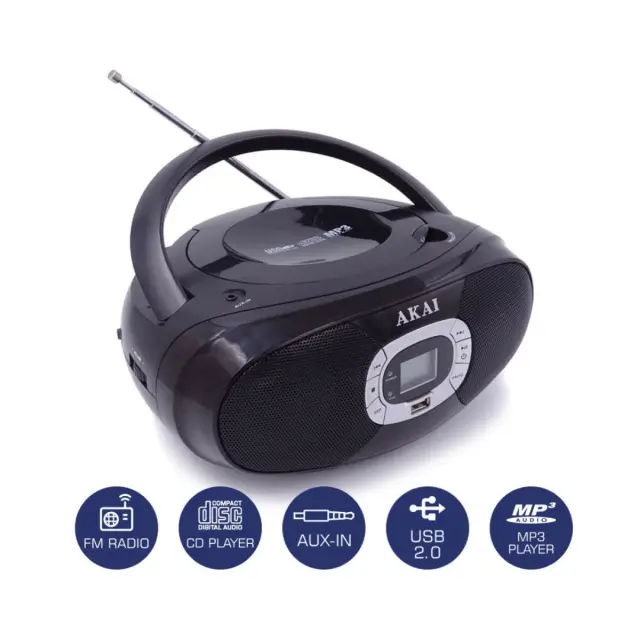 ΦΟΡΗΤΟ R/CD BM004A-614 USB/MP3 AKAI