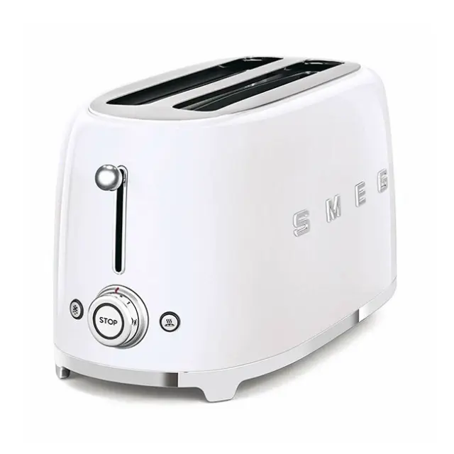 Smeg Φρυγανιέρα 1500W White (TSF02WHEU) 2