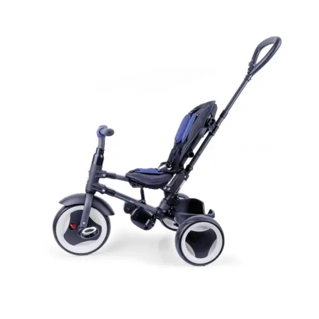 QPlay Rito Plus Eva Αναδιπλούμενο Τρίκυκλο Ποδήλατο Petrol 10+ Μηνών 2