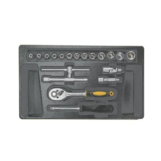 BORMANN BWR7100SET - BORMANN BWR7100SET Εργαλειοφορέας 5 Συρτάρια Σετ 66 Εργαλεία Με Στοπ, Μ64xΠ36xΥ62cm (053712) 3