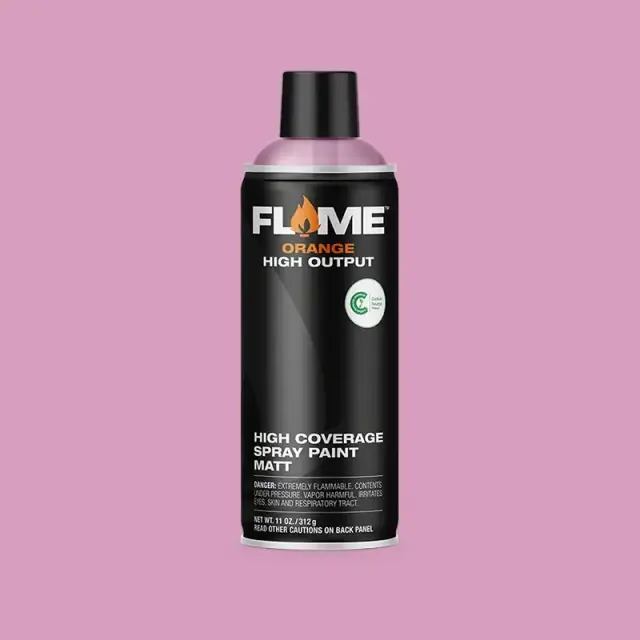 Flame Orange Spray Paint 400ml FO-399 Erica Violet Light