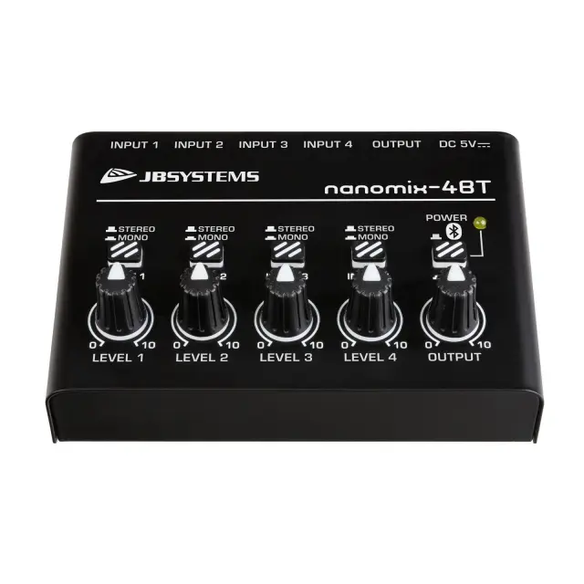 JBSYSTEMS NANOMIX-4BT ΚΟΝΣΟΛΑ ΗΧΟΥ 3