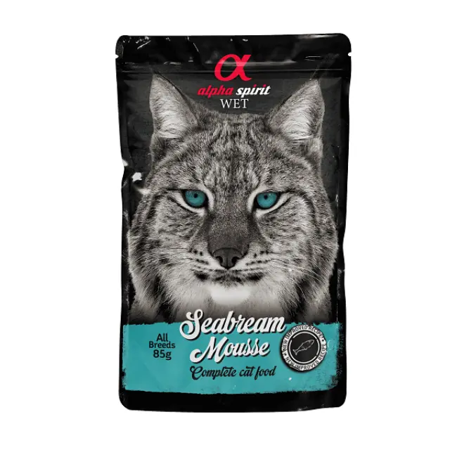 Alpha spirit pouch Sea Bream Mousse 85gr
