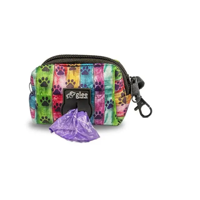 Glee Θήκη για Σακουλάκια Περισυλλογής Paw Garden 8.5cm Μονόχρωμο