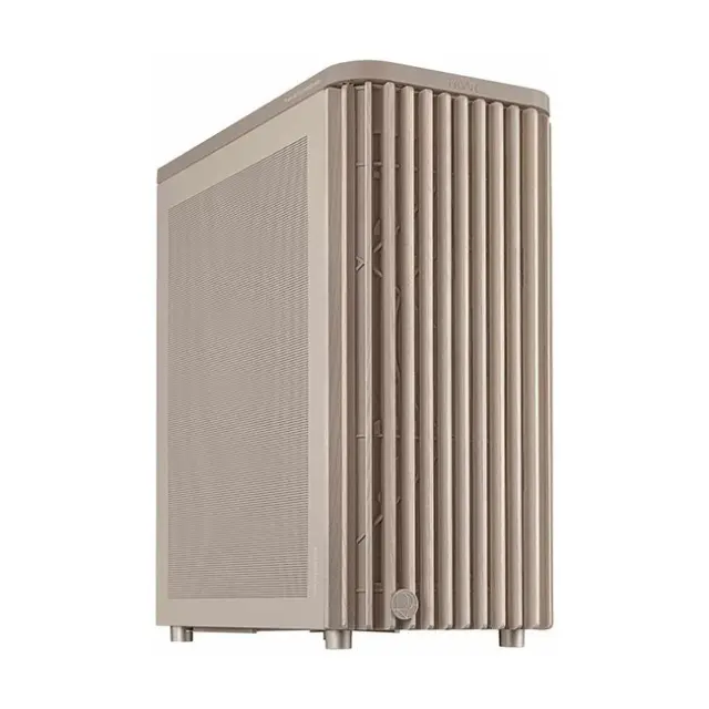 Asus PC Case ProArt PA401 Wood Mesh PWM Midi Tower Beige (90DC00M7-B39000)