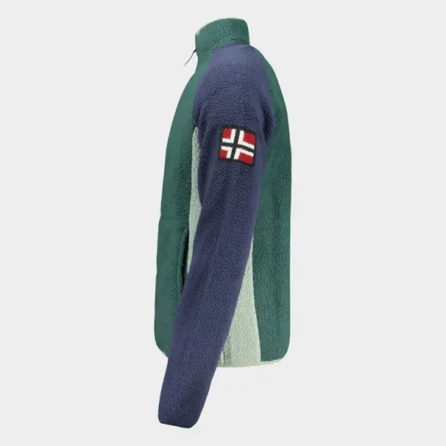 Scuola Nautica Italiana - Ανδρική Ζακέτα Φούτερ Fleece 859503-ALPINE Πράσινο - 3XL 3