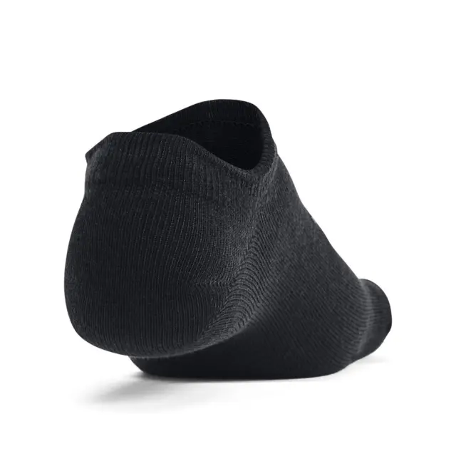 Under Armour Essential No Show Socks (6Pair) (1382611-001) - Μαύρο 2