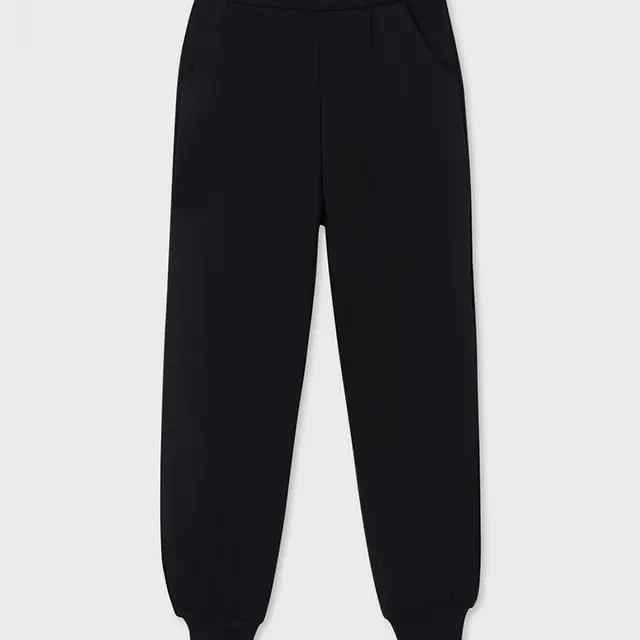 Junior 10 έως 18 ετών Παντελόνι μακρύ jogger φούτερ μαύρο - 10Ε