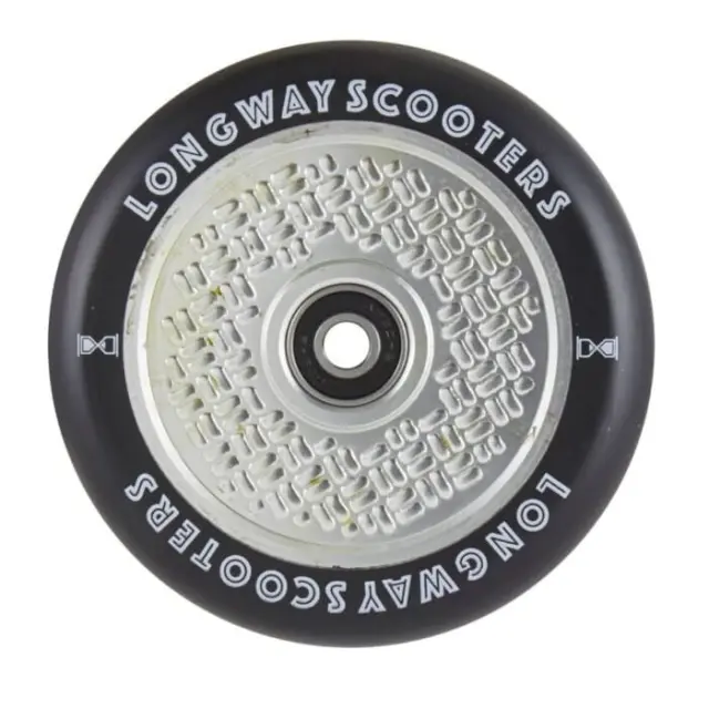 LONGWAY FABUGRID ΡΟΔΑ ΓΙΑ ΠΑΤΙΝΙ FREESTYLE 110mm MATT SILVER