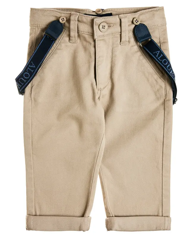 Παντελόνι chinos με τιράντες 2