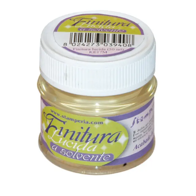 Stamperia Βερνίκι Finitura Lucida a Solvente - 50ml