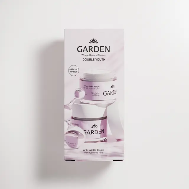 Garden | Double youth antiwrinkle cream 50ml 1+1 | 1set