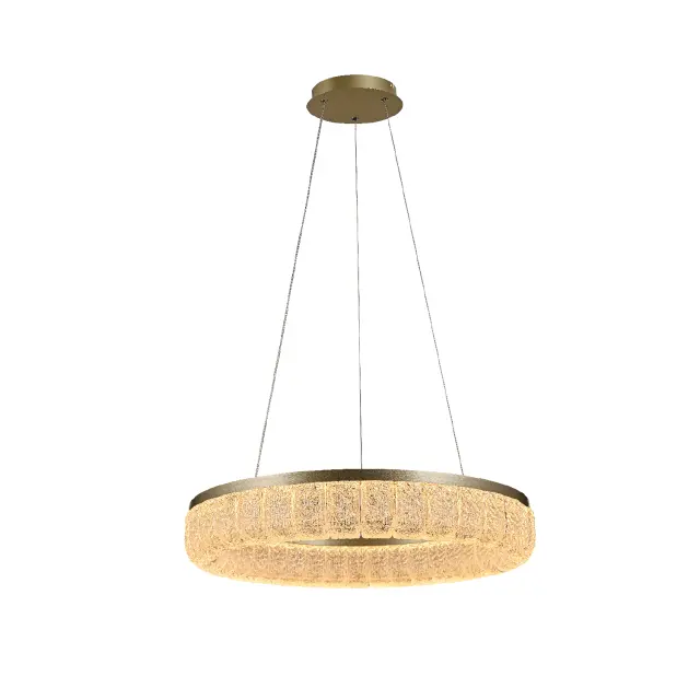 ΚΡΕΜΑΣΤΟ ΦΩΤΙΣΤΙΚΟ ACA HM251486G ΧΡΥΣΟ LED 45W 2700K-3000K-4000K IP20 D60XH120CM / HM251486G