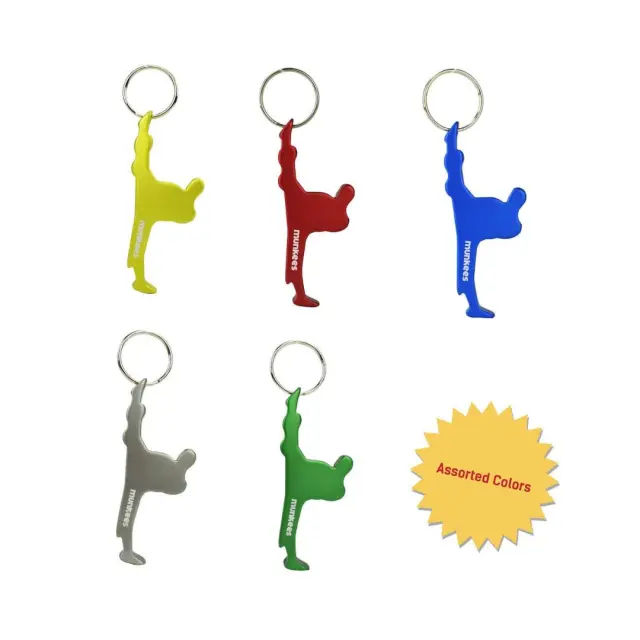 Munkees Μπρελόκ & Ανοιχτήρι / Key Ring & Bottle Opener: Martial Arts - Κόκκινο 2