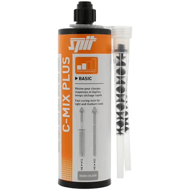 ΚΟΛΛΑ ΓΙΑ ΧΗΜΙΚΟ ΒΙΣΜΑ 380ML ΓΚΡΙ SPIT C-MIX PLUS 055881