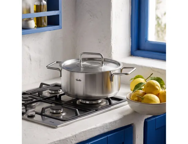 Κατσαρόλα Ημιχύτρα Fissler Pure με διάμετρο 20cm και χωρητικότητα 2.4lt 8612420000