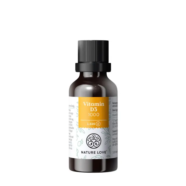 Nature Love Vitamin D3 1000 IE