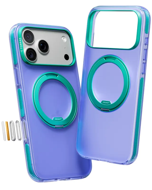 Torras Ostand O3 Hue, violet purple - iPhone 17 Pro