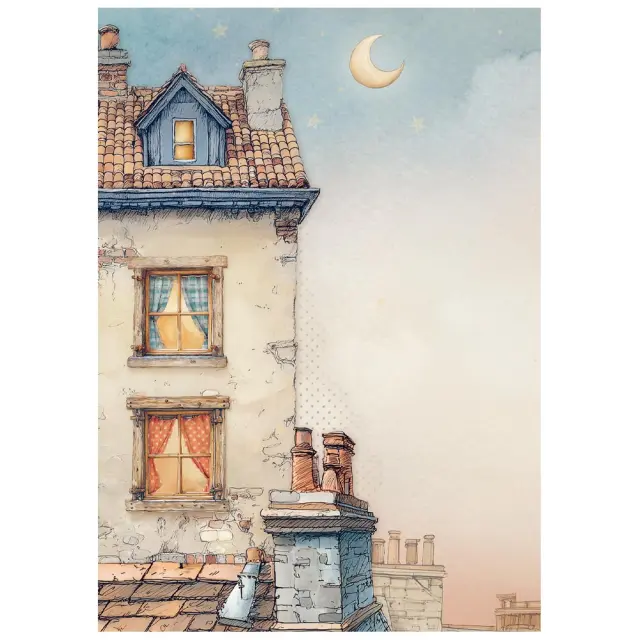 Σετ 8 ριζόχαρτα ντεκουπάζ Stamperia 10.5×14.8cm, Family, Backgrounds 2
