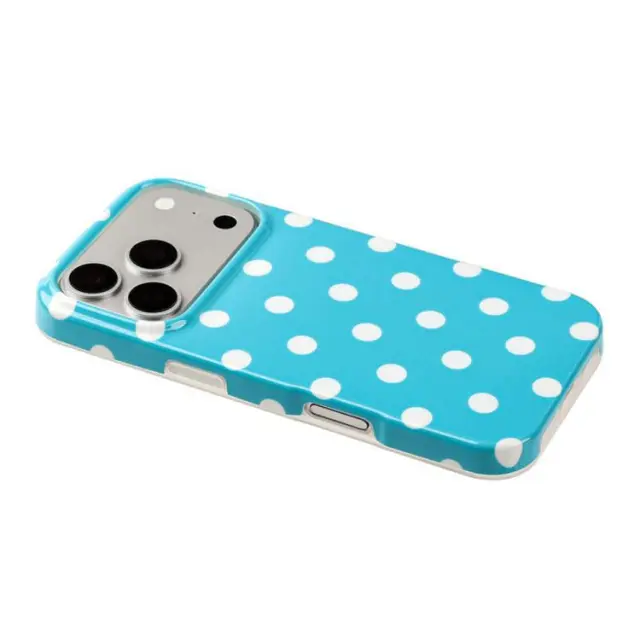 Retro Dots Θήκη για iPhone 17 Pro Max/18 Pro Max-Blue OEM 2