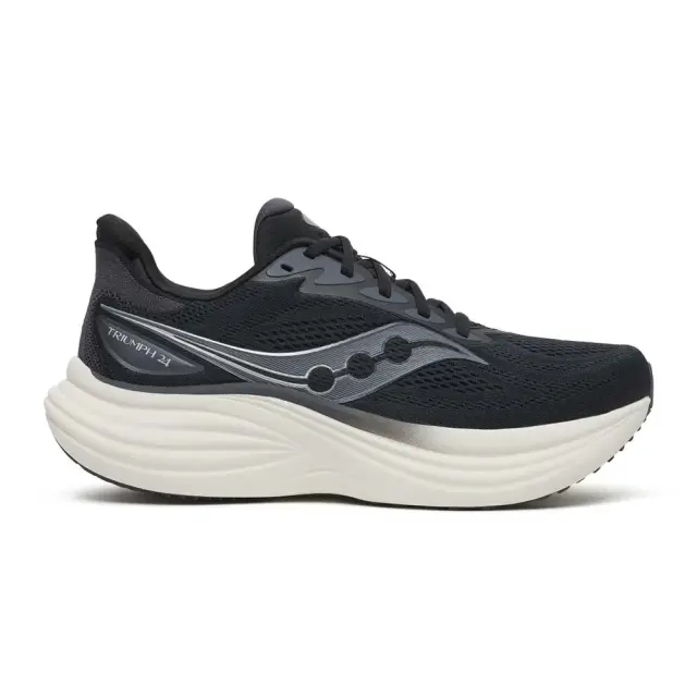 Saucony Men's Triumph 24 Μαύρο - Άσπρο S100997-1009 (Saucony)