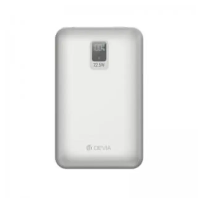 Φορτιστής Ανάγκης Devia EP208 22.5W 20000mAh Mini με 2 Ενσωματωμένα Καλώδια Ultra4 Ασημί N68107 2