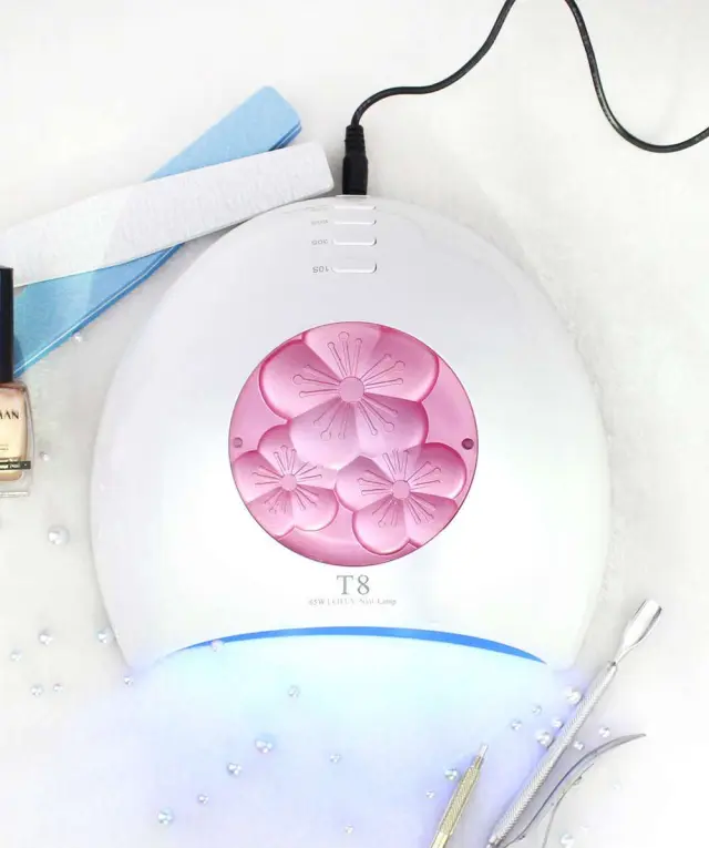 Επαγγελματικό φουρνάκι νυχιών UV LED 65W - T8 Ροζ