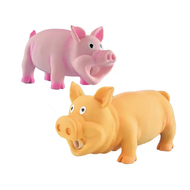Vadigran Pig Squeaker Παιχνίδι Λάτεξ Ροζ 15cm 2
