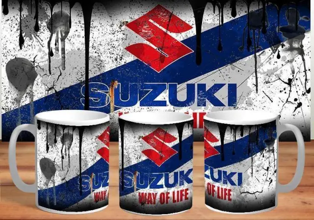 κούπα suzuki κεραμική 330ml λευκη με συσκευασία δώρου " με δυνατότητα προσθήκης ονόματος η ευχές (fx)