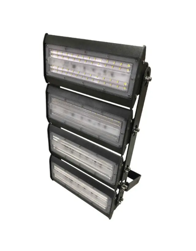 ΠΡΟΒΟΛΕΑΣ LED 200W PROFESSIONAL MODULAR SMD DOB 5000K 220-240V 15000lm 120°x60° IP65 ΑΝΘΡΑΚΙ UNIVERSE