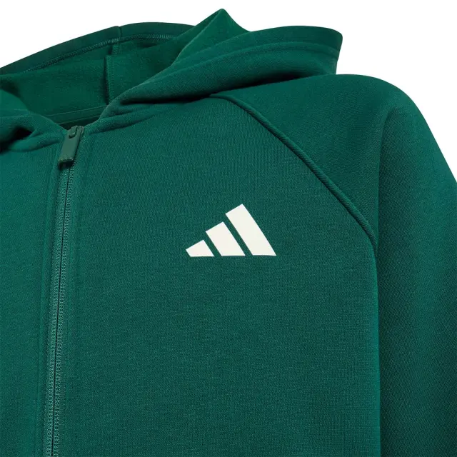 adidas Sportswear Kids Collegiate Full-Zip Hoodie Πράσινο KS5142 (adidas Sportswear) 3