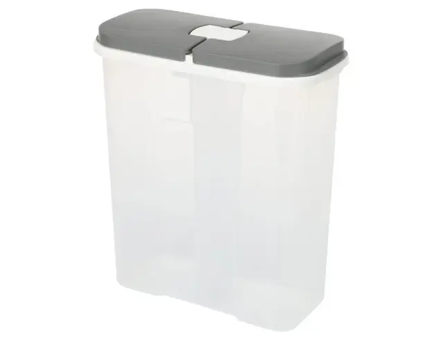 Δοχείο Αποθήκευσης Τροφίμων Excellent Houseware με καπάκι, 2 διαμερίσματα και συνολική χωρητικότητα 2.85L 024001250